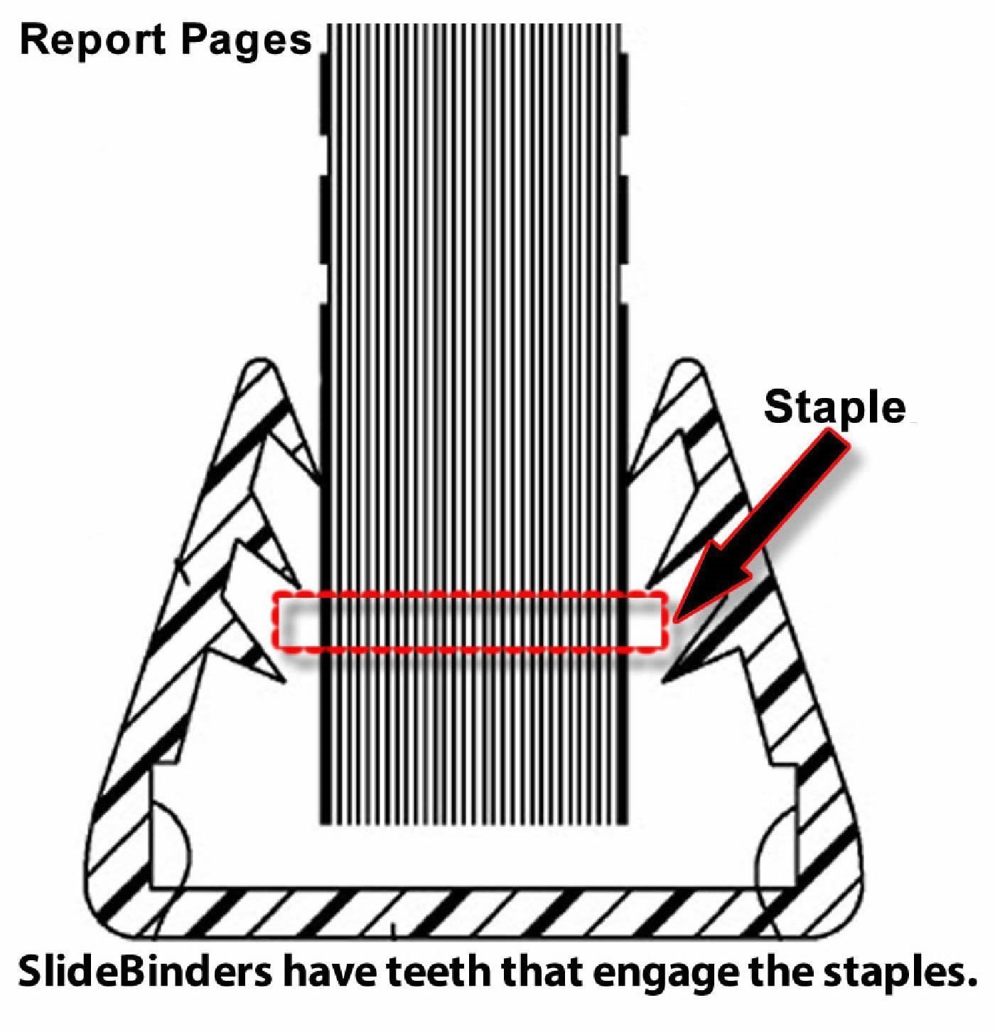 SlideBinder Print Your Own Cover Sets – SMALL (3mm 1/8″) fits up to 12  sheets – SlideBinder